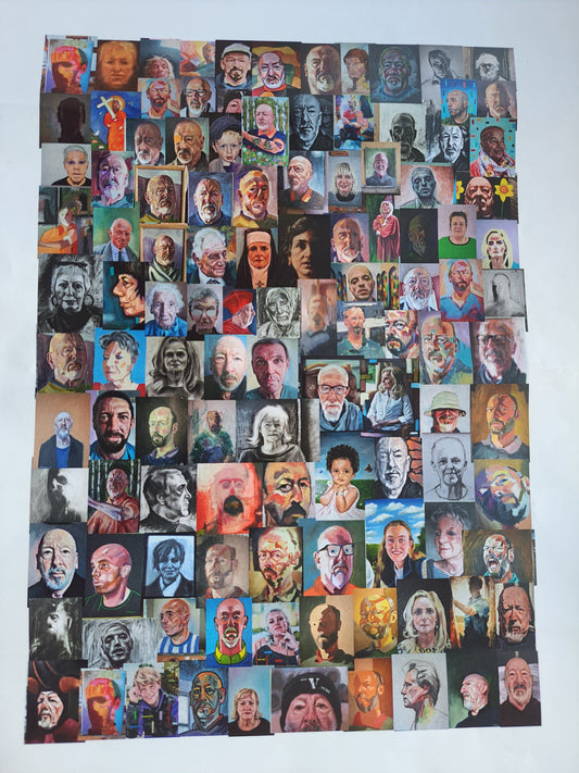 Montage of portraiture work